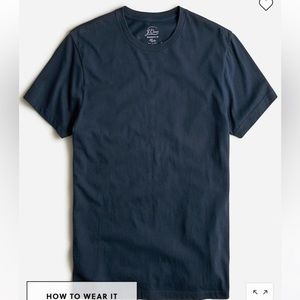 J. Crew Broken-in short-sleeve T-shirt